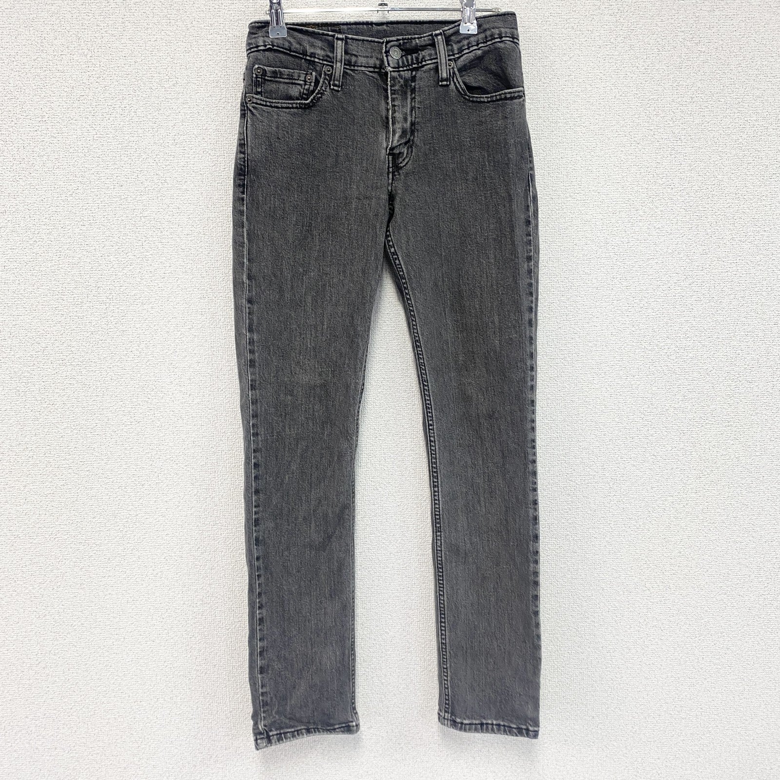 Levi’s　リーバイス　511　ブラックデニムパンツ/ジーンズ　ジップフライ　黒　ブラック　W28サイズ