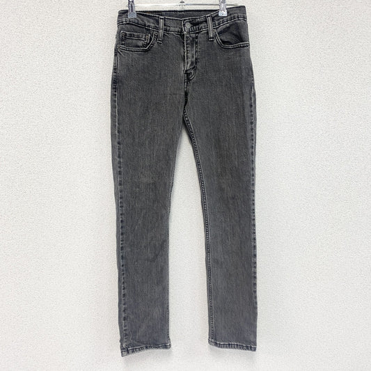 Levi’s　リーバイス　511　ブラックデニムパンツ/ジーンズ　ジップフライ　黒　ブラック　W28サイズ