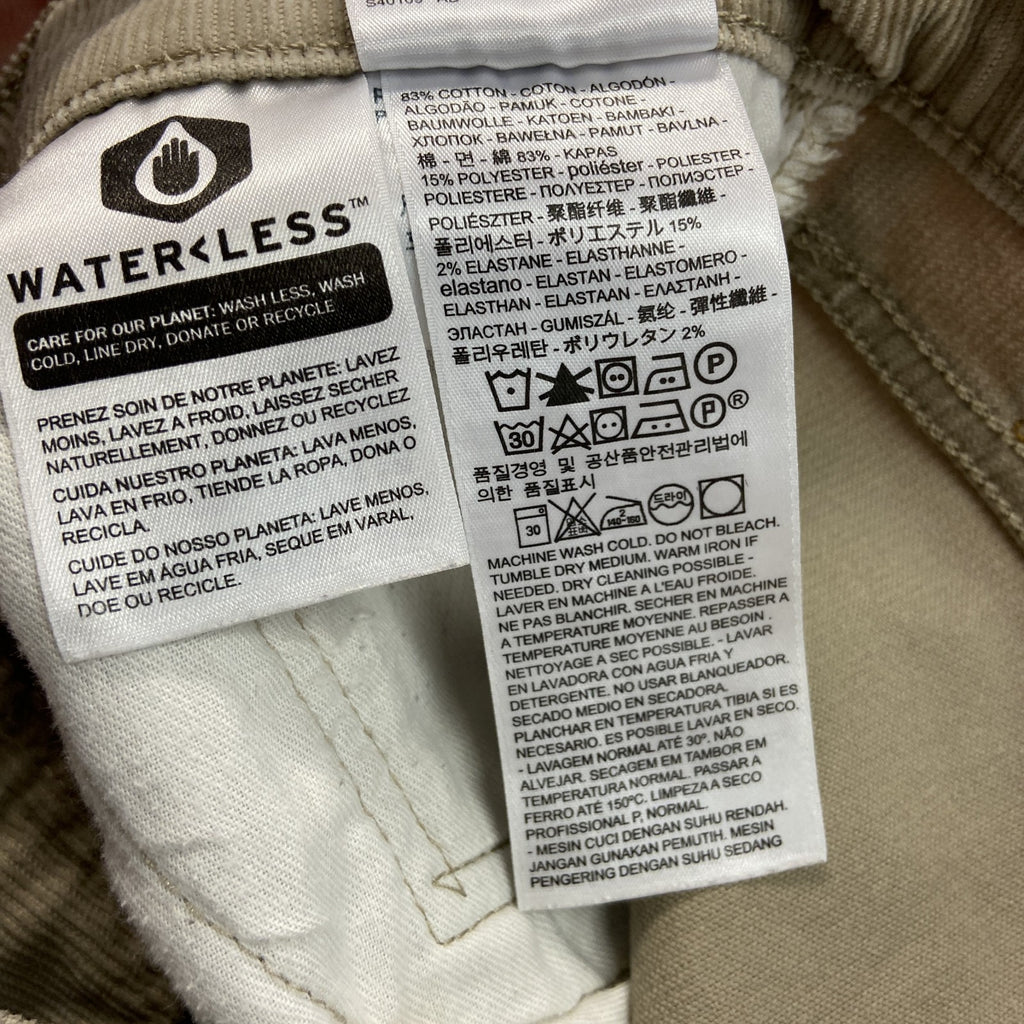 Levi's　リーバイス　511　コーデュロイパンツ　ジップフライ　ベージュ　W30サイズ