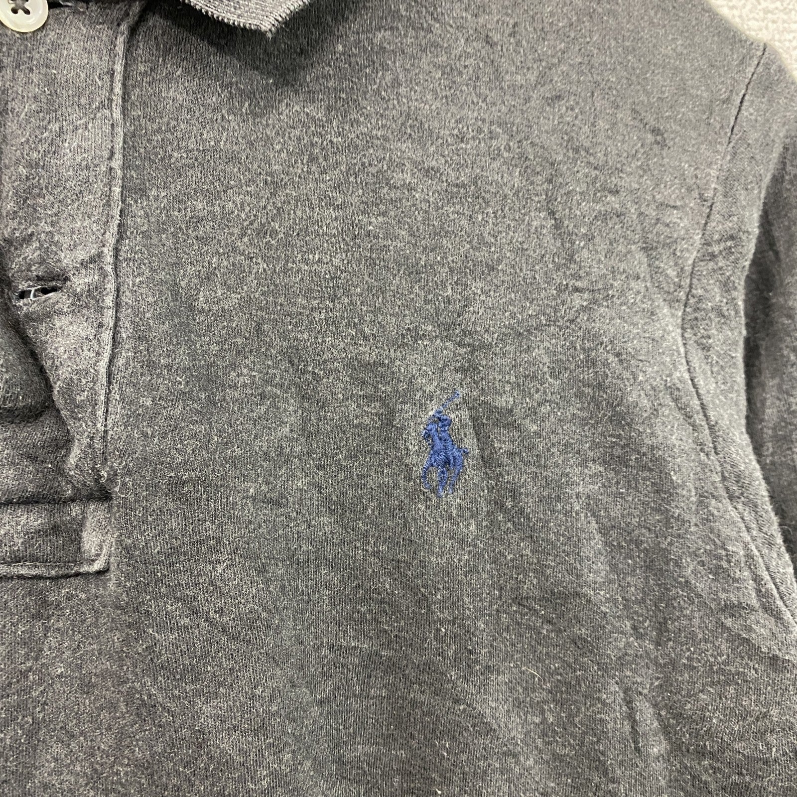 Ralph Lauren　ラルフローレン　ポロワンピース　フェード　黒　ブラック　Lサイズ