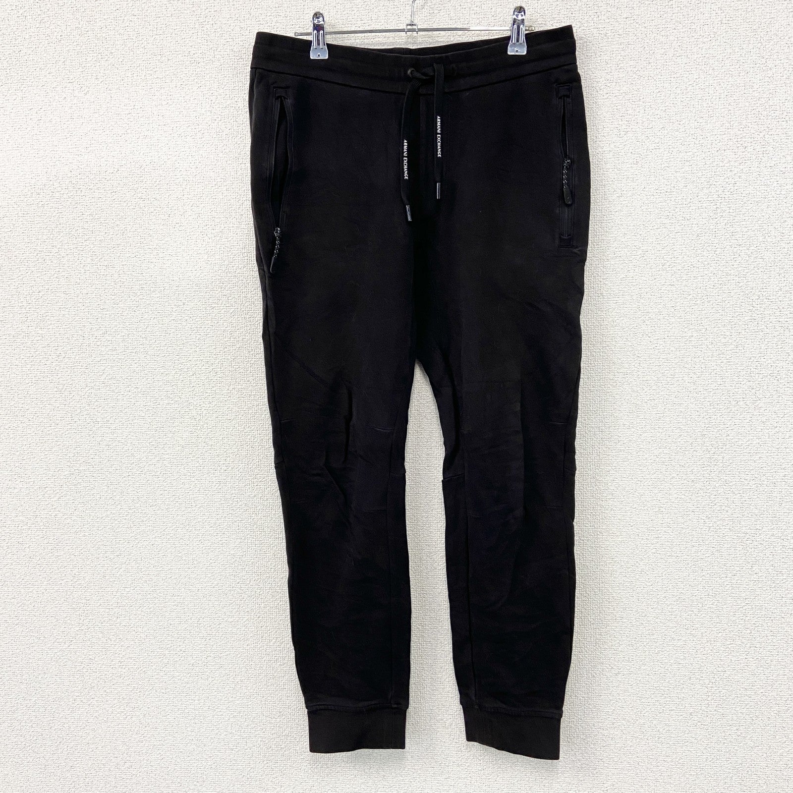 ARMANI EXCHANGE　アルマーニエクスチェンジ　スウェットパンツ　黒　ブラック　Mサイズ