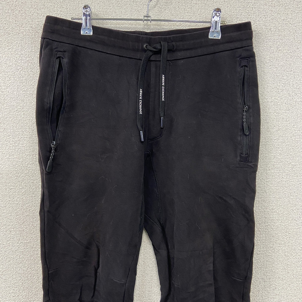 ARMANI EXCHANGE　アルマーニエクスチェンジ　スウェットパンツ　黒　ブラック　Mサイズ