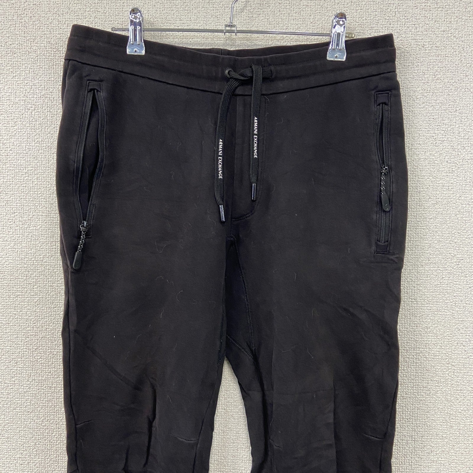 ARMANI EXCHANGE　アルマーニエクスチェンジ　スウェットパンツ　黒　ブラック　Mサイズ