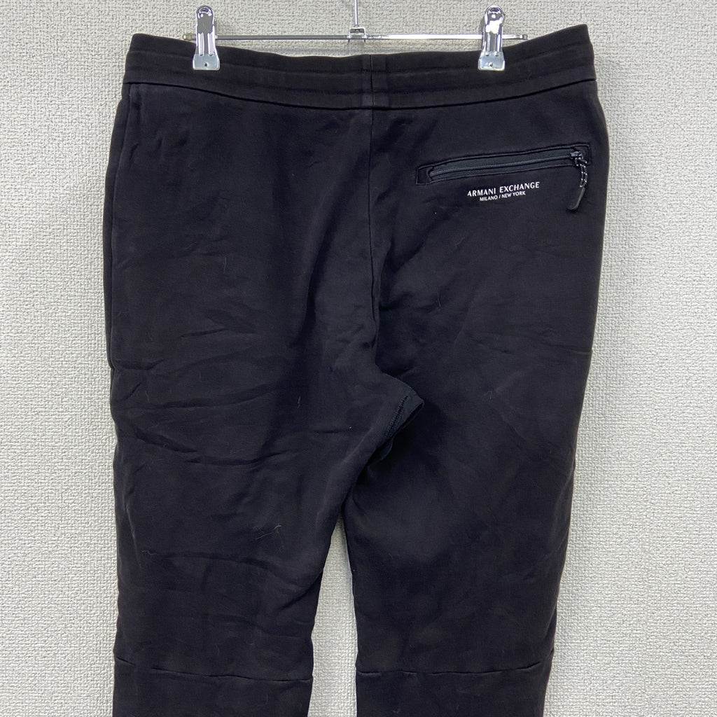 ARMANI EXCHANGE　アルマーニエクスチェンジ　スウェットパンツ　黒　ブラック　Mサイズ