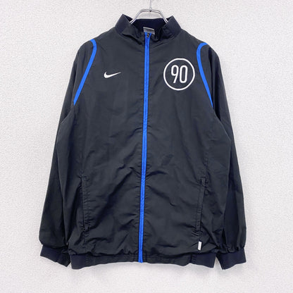 NIKE　ナイキ　CLIMA-FIT　フルジップジャケット　スウッシュ　デカロゴ　黒　ブラック　XLサイズ