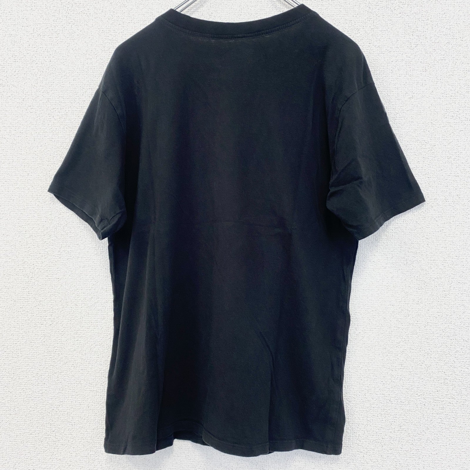 古着 used　Disney　ディズニー　半袖プリントTシャツ　ミッキーマウス　Mickey Mouse　ブラック　黒　Sサイズ