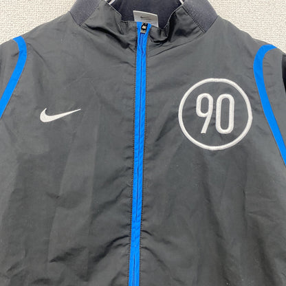 NIKE　ナイキ　CLIMA-FIT　フルジップジャケット　スウッシュ　デカロゴ　黒　ブラック　XLサイズ