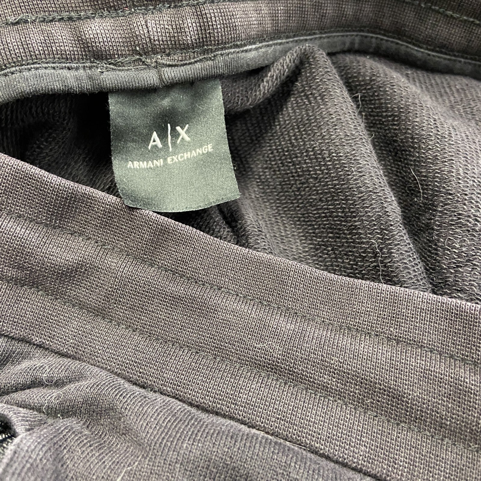 ARMANI EXCHANGE　アルマーニエクスチェンジ　スウェットパンツ　黒　ブラック　Mサイズ