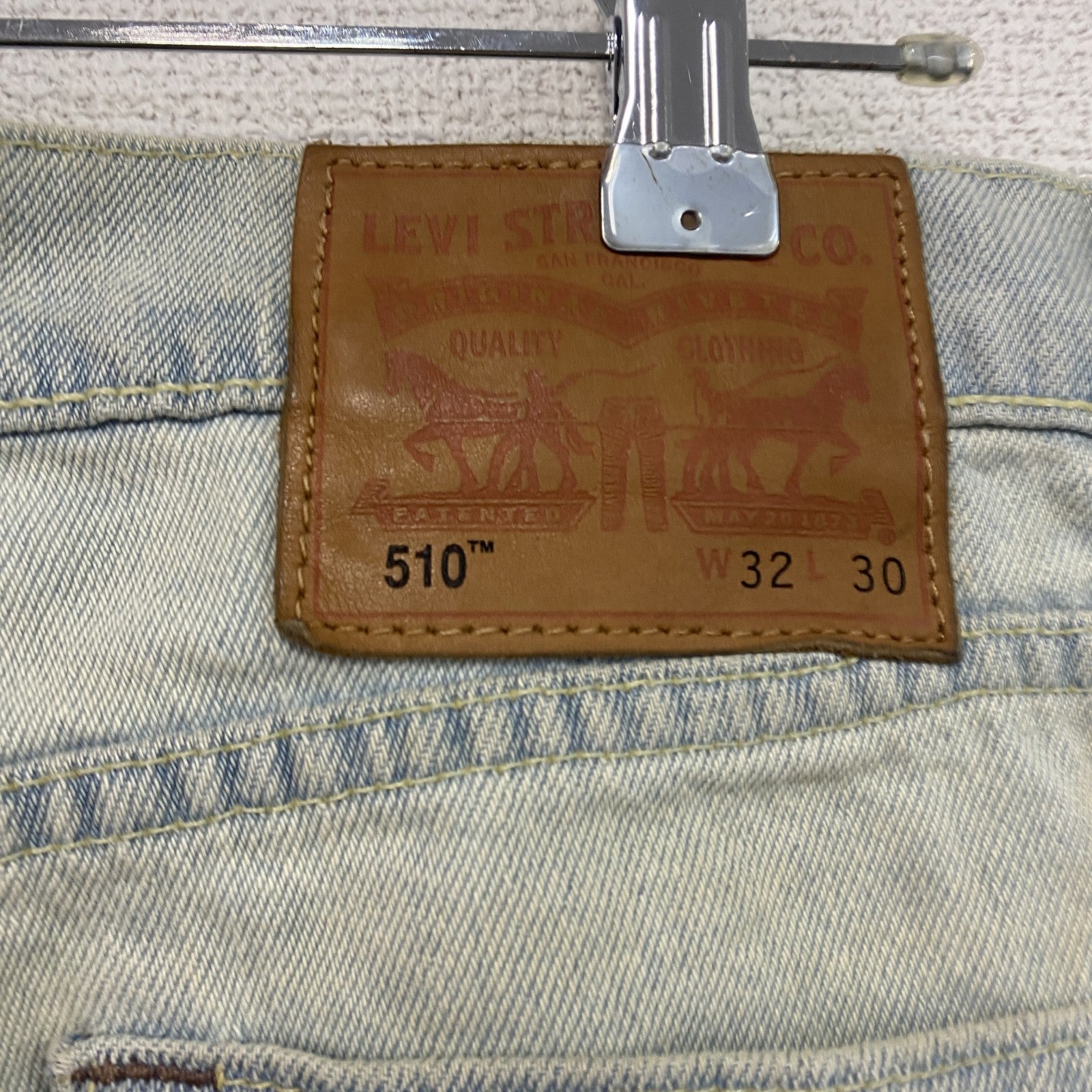 Levi’s　リーバイス　510　デニムパンツ/ジーンズ　ジップフライ　インディゴ　W32サイズ