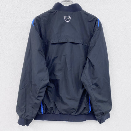NIKE　ナイキ　CLIMA-FIT　フルジップジャケット　スウッシュ　デカロゴ　黒　ブラック　XLサイズ