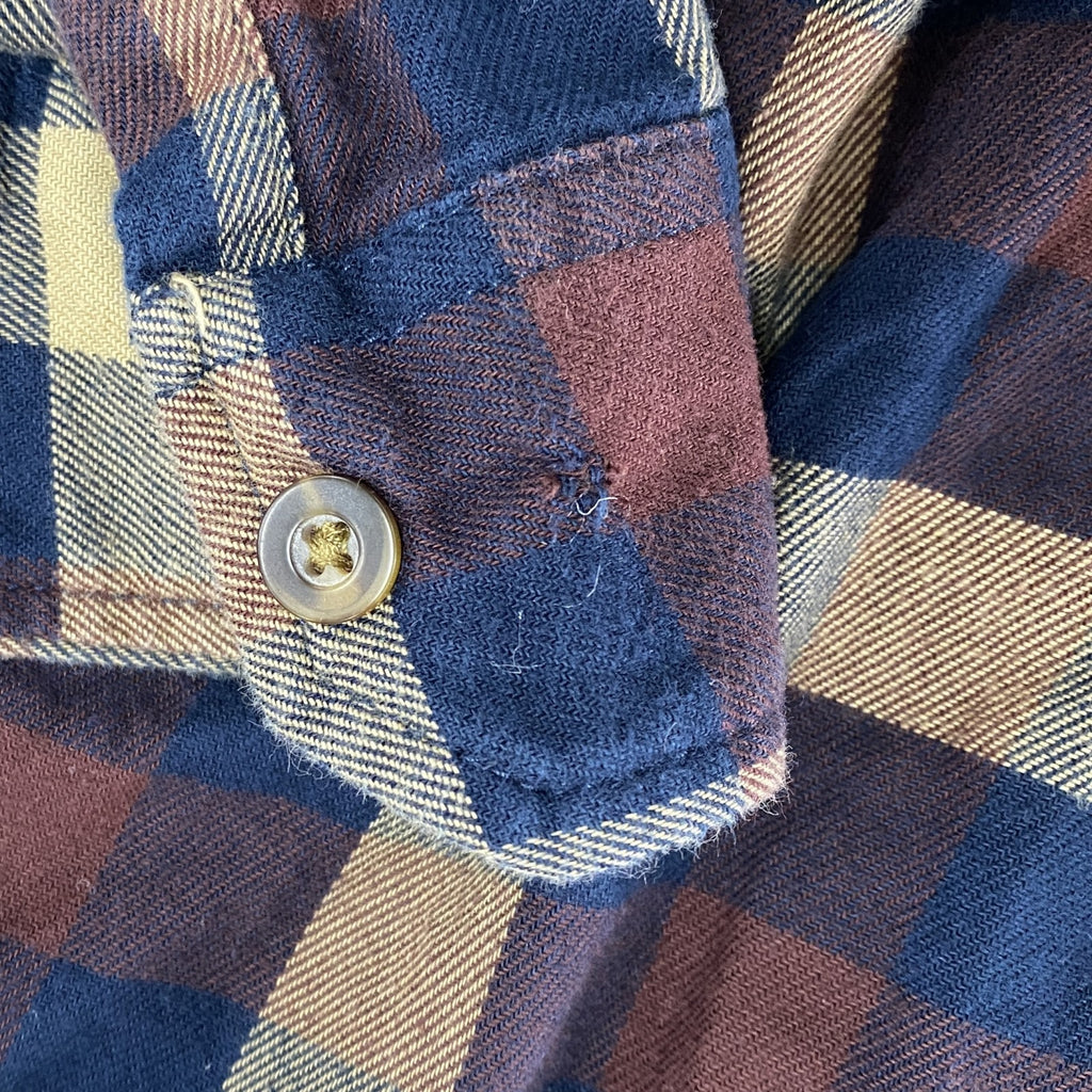 Carhartt　カーハート　長袖ネルシャツ　ボタンダウンシャツ　マルチカラー　Lサイズ
