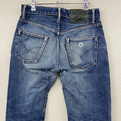 BLUE BLUE　ブルーブルー　デニムパンツ/ジーンズ　ボタン開き　インディゴ　W31サイズ