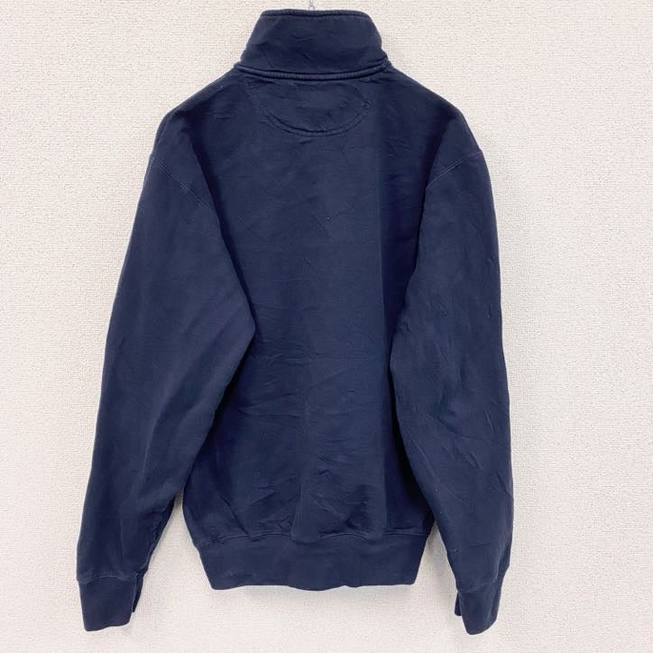Champion　チャンピオン　ハーフジッププルオーバースウェット/トレーナー　紺　ネイビー　XLサイズ