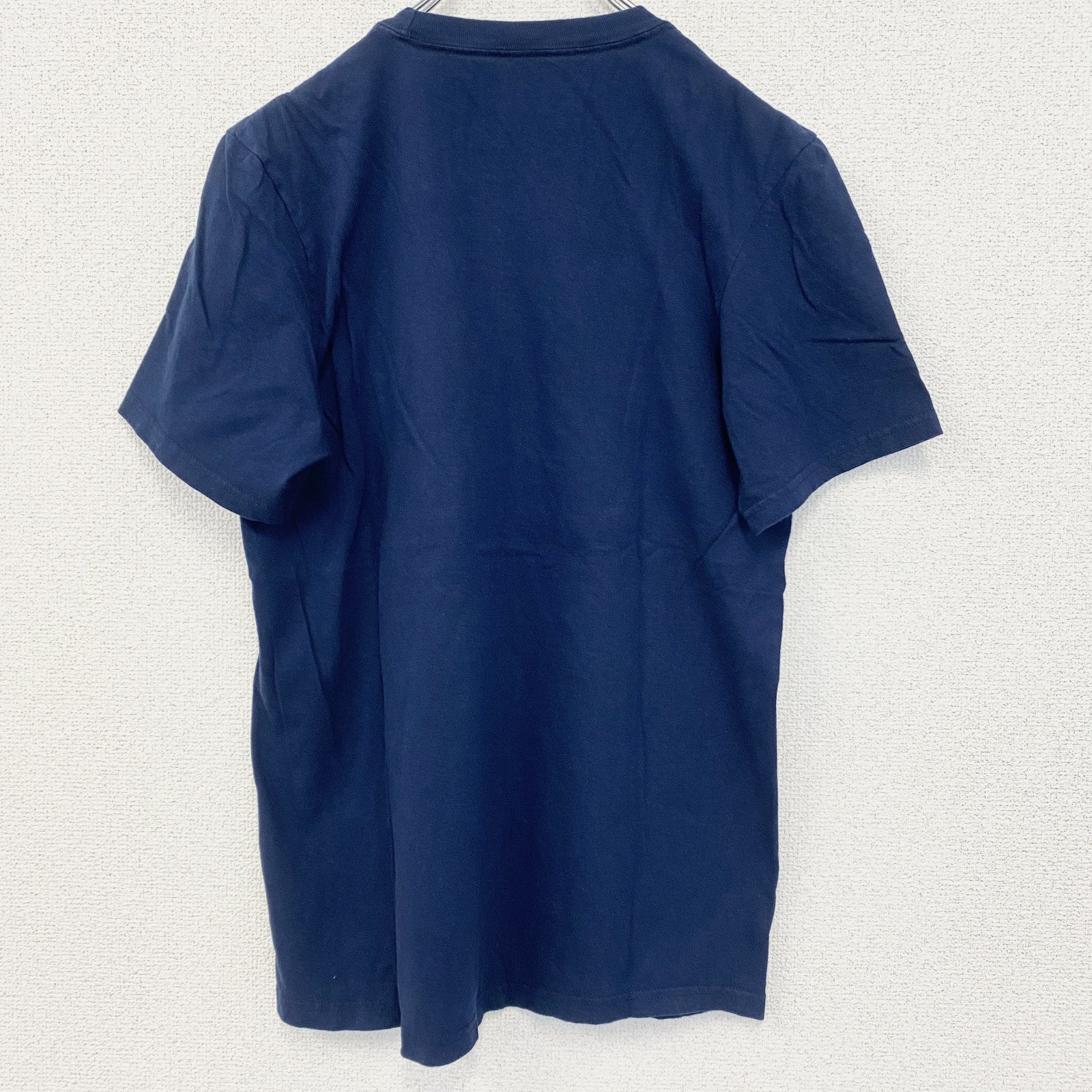 古着 used　adidas　アディダス　半袖プリントTシャツ　RICHMOND　リッチモンド　ベースボール　ネイビー　Ｓサイズ