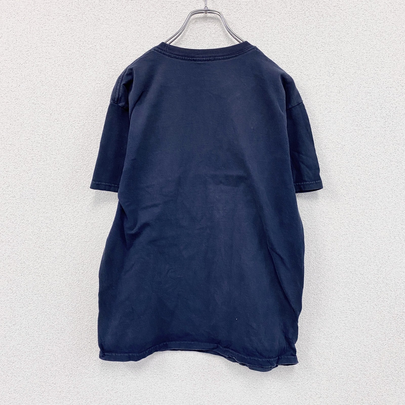 Hard Rock Cafe　ハードロックカフェ　半袖プリントTシャツ　企業T　星条旗　紺　ネイビー　Mサイズ　