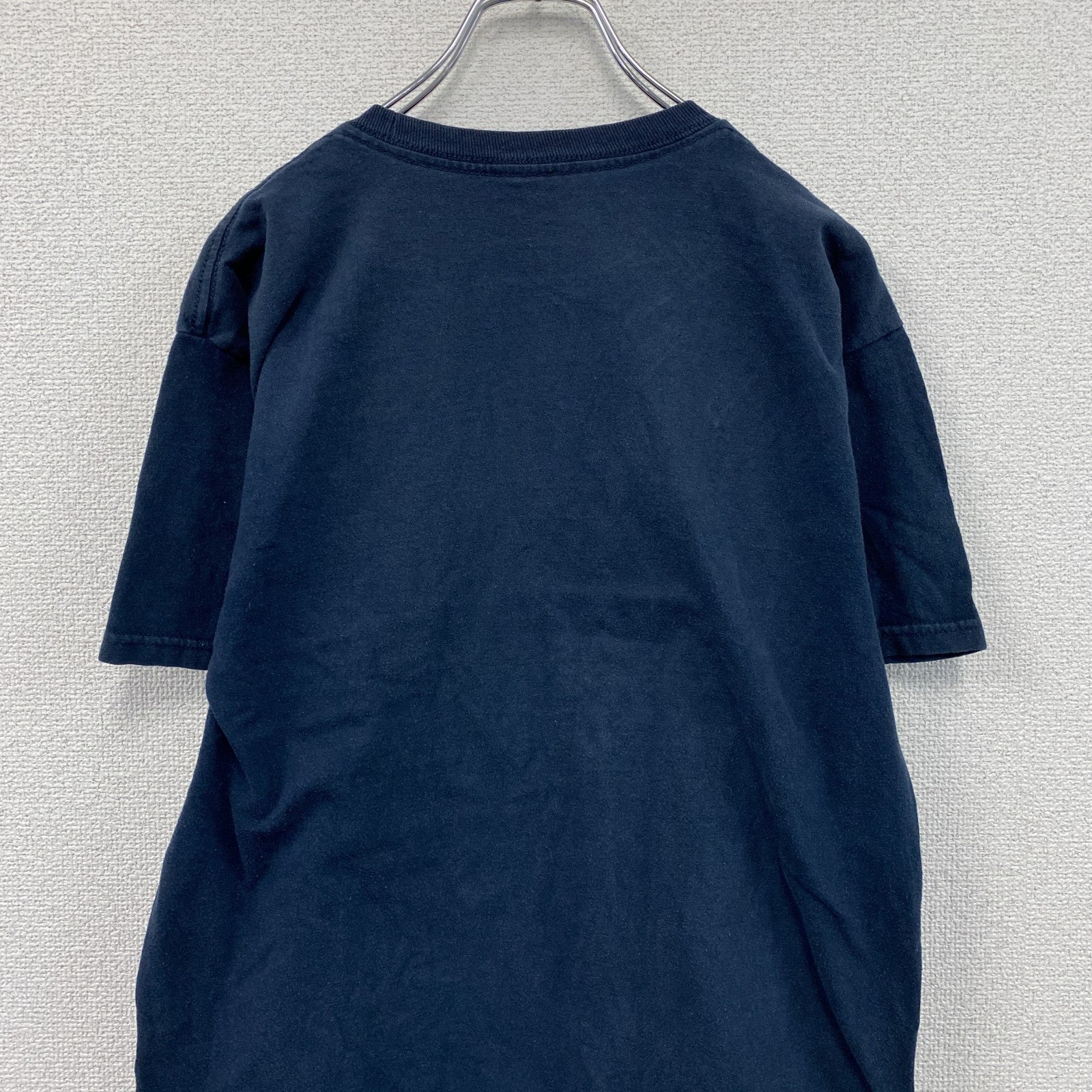 Hard Rock Cafe　ハードロックカフェ　半袖プリントTシャツ　企業T　星条旗　紺　ネイビー　Mサイズ　
