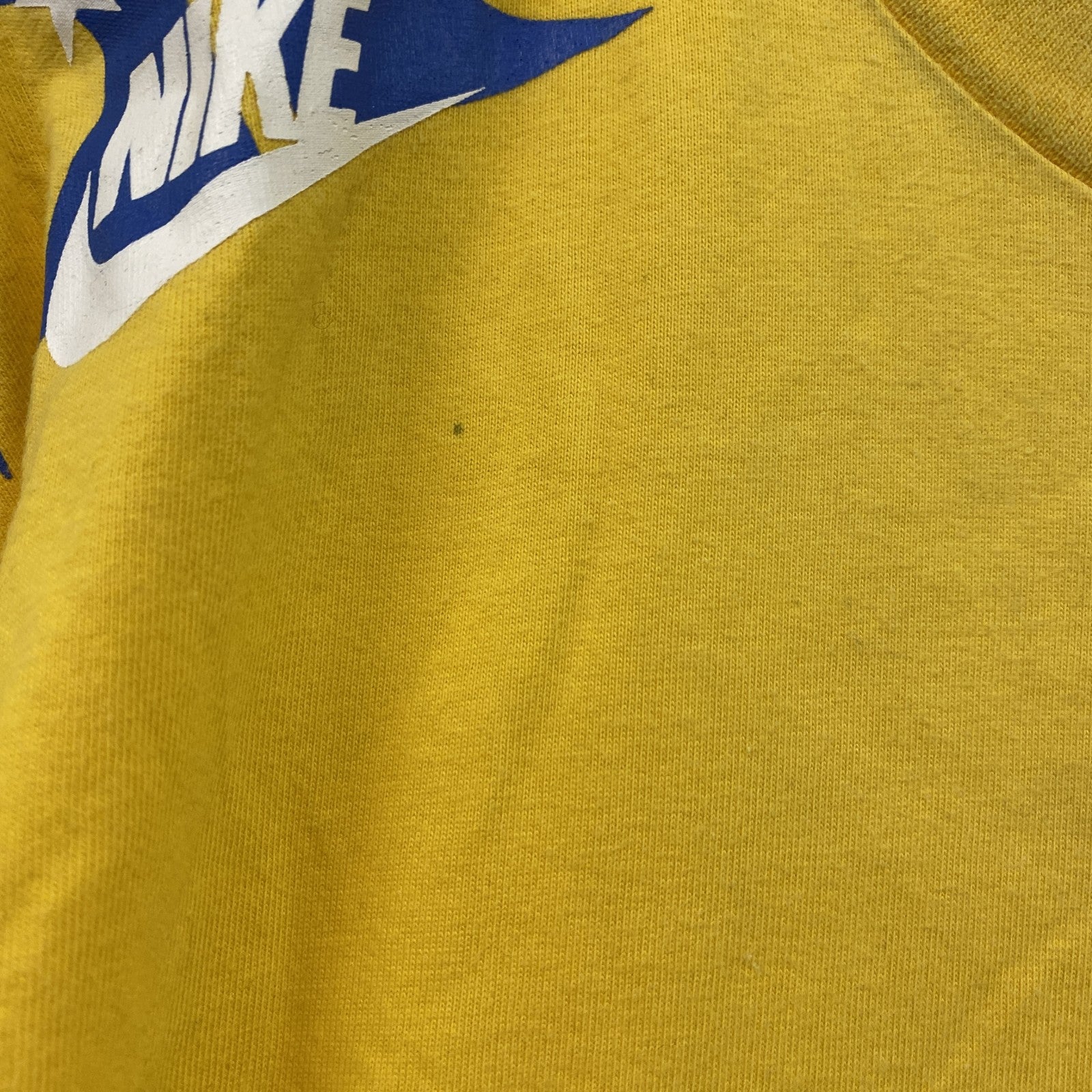 NIKE　ナイキ　ロナウド　半袖プリントTシャツ　黄色　イエロー　Lサイズ