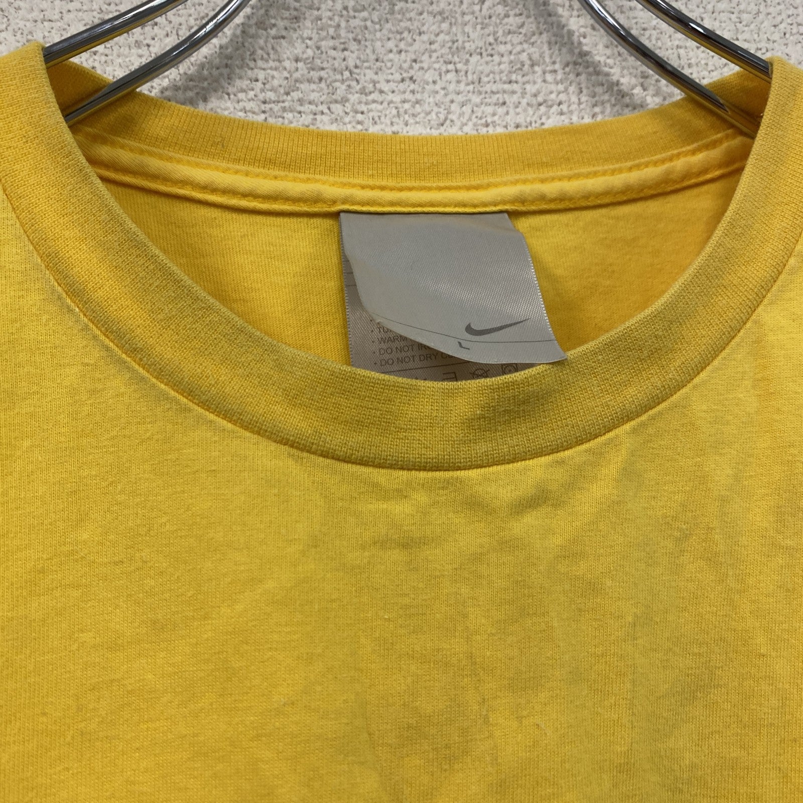 NIKE　ナイキ　ロナウド　半袖プリントTシャツ　黄色　イエロー　Lサイズ