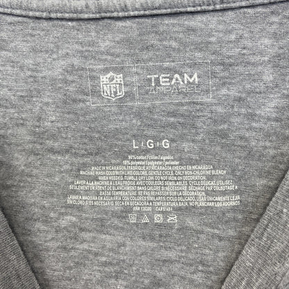 古着 used　NFL　半袖プリントTシャツ　スーパーボールチャンピオン　ニューイングランド・ペイトリオッツ　グレー　Lサイズ