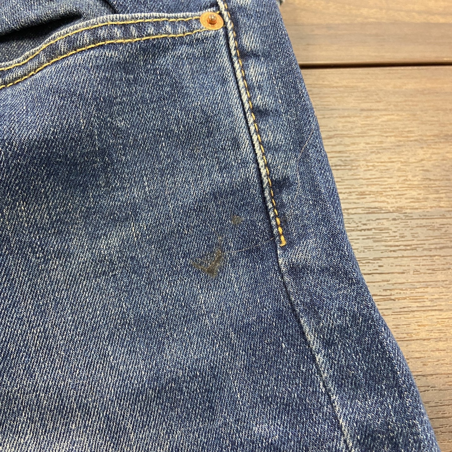 Levi’ｓ　リーバイス　511　デニムパンツ/ジーンズ　縦落ち　ジップフライ　インディゴ　W34サイズ