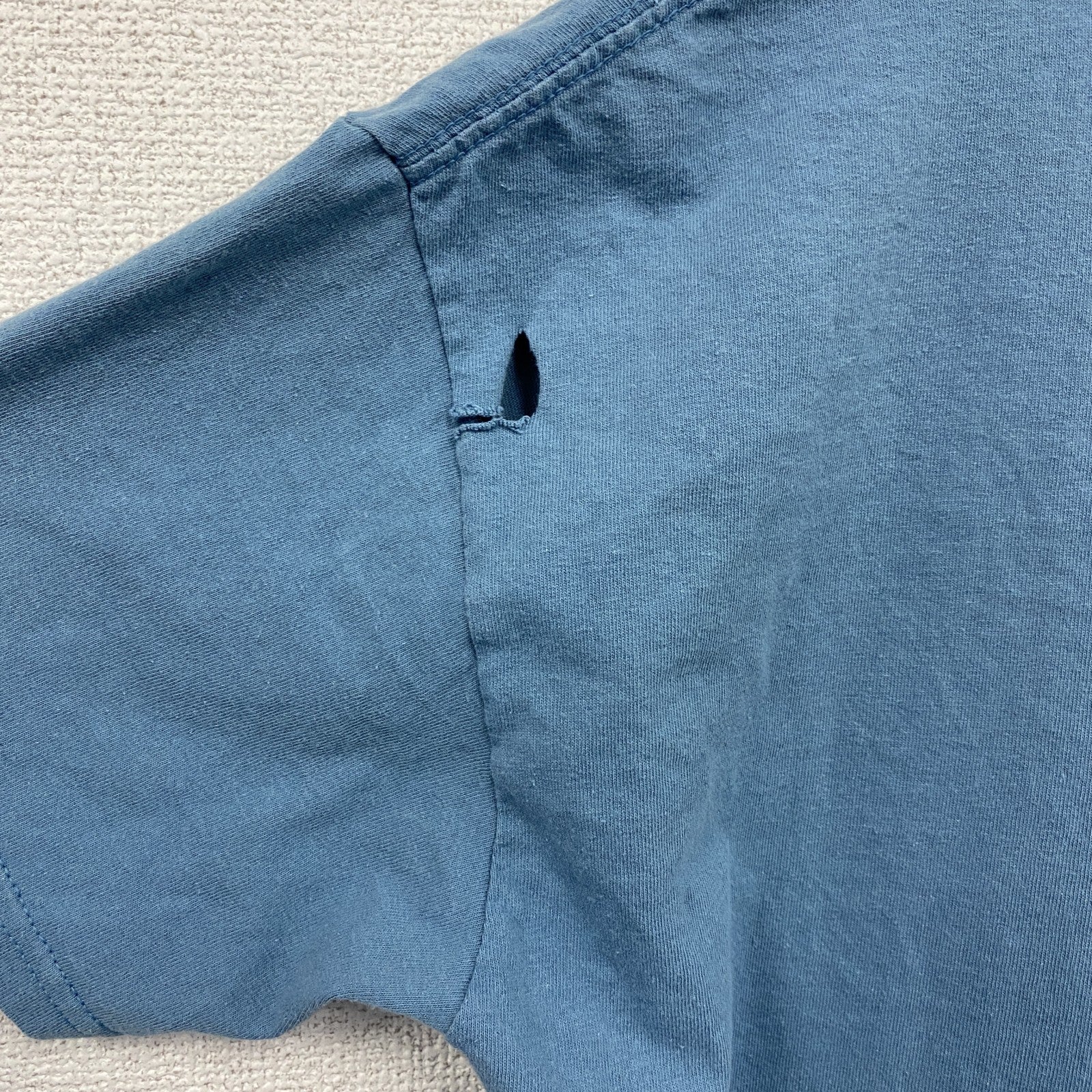 DRAGONBALL超SUPER　ドラゴンボール　トランクス　半袖プリントTシャツ　キャラクターT　青　ブルー　Mサイズ