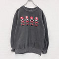Comfort Colors　TECH　スウェット/トレーナー　カレッジタイプ　テキサステック　灰色　ダークグレー　Sサイズ