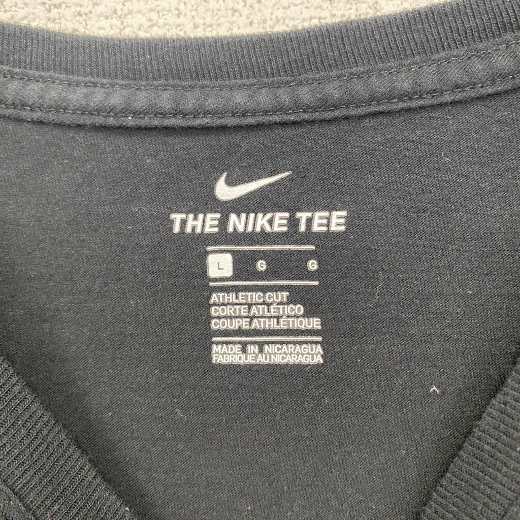 古着 used　NIKE　ナイキ　半袖プリントTシャツ　GOT’EM　RAPTORS　バスケ　トロフィー　黒　ブラック　Lサイズ