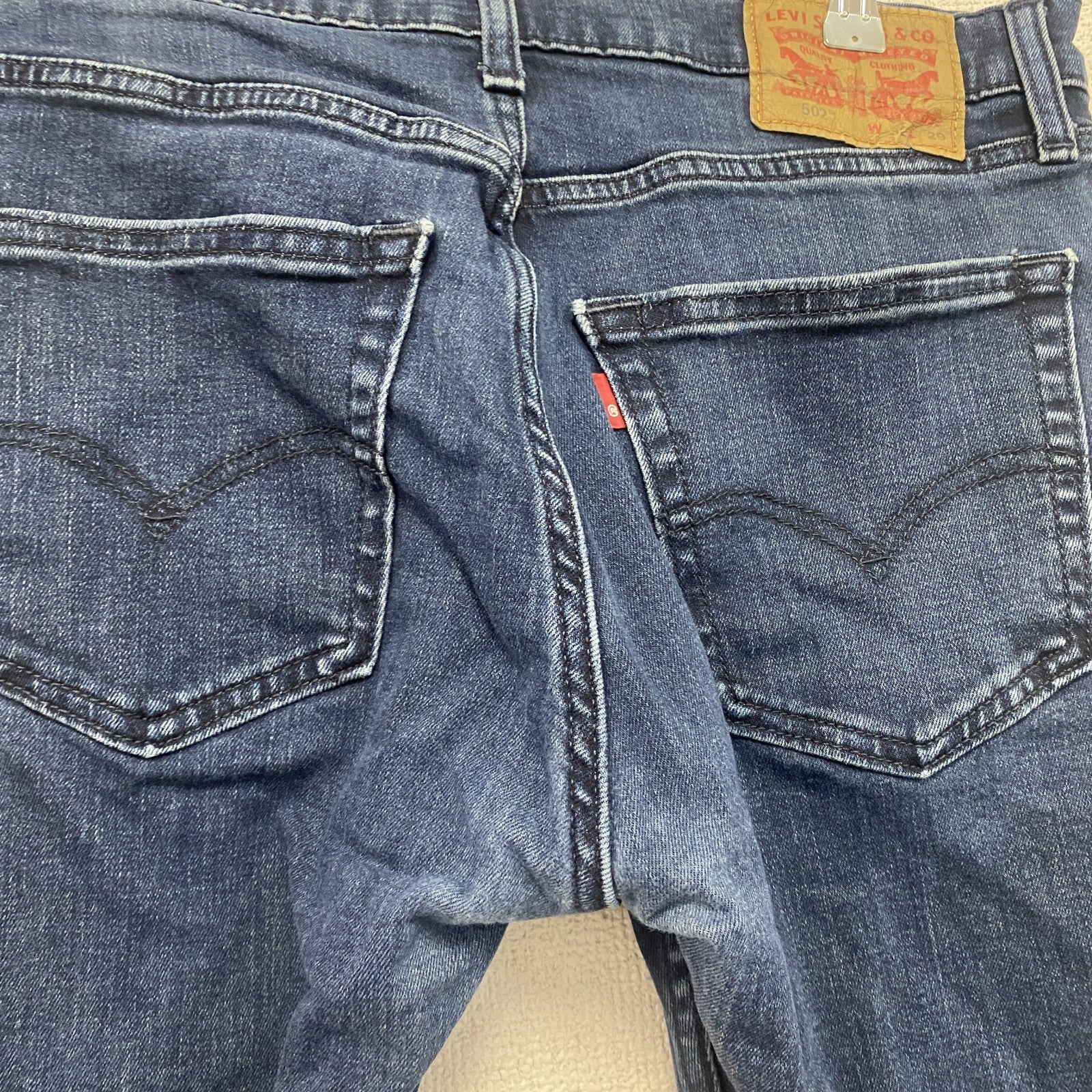 Levi’s　リーバイス　502　デニムパンツ/ジーンズ　ジップフライ　インディゴ　W32サイズ