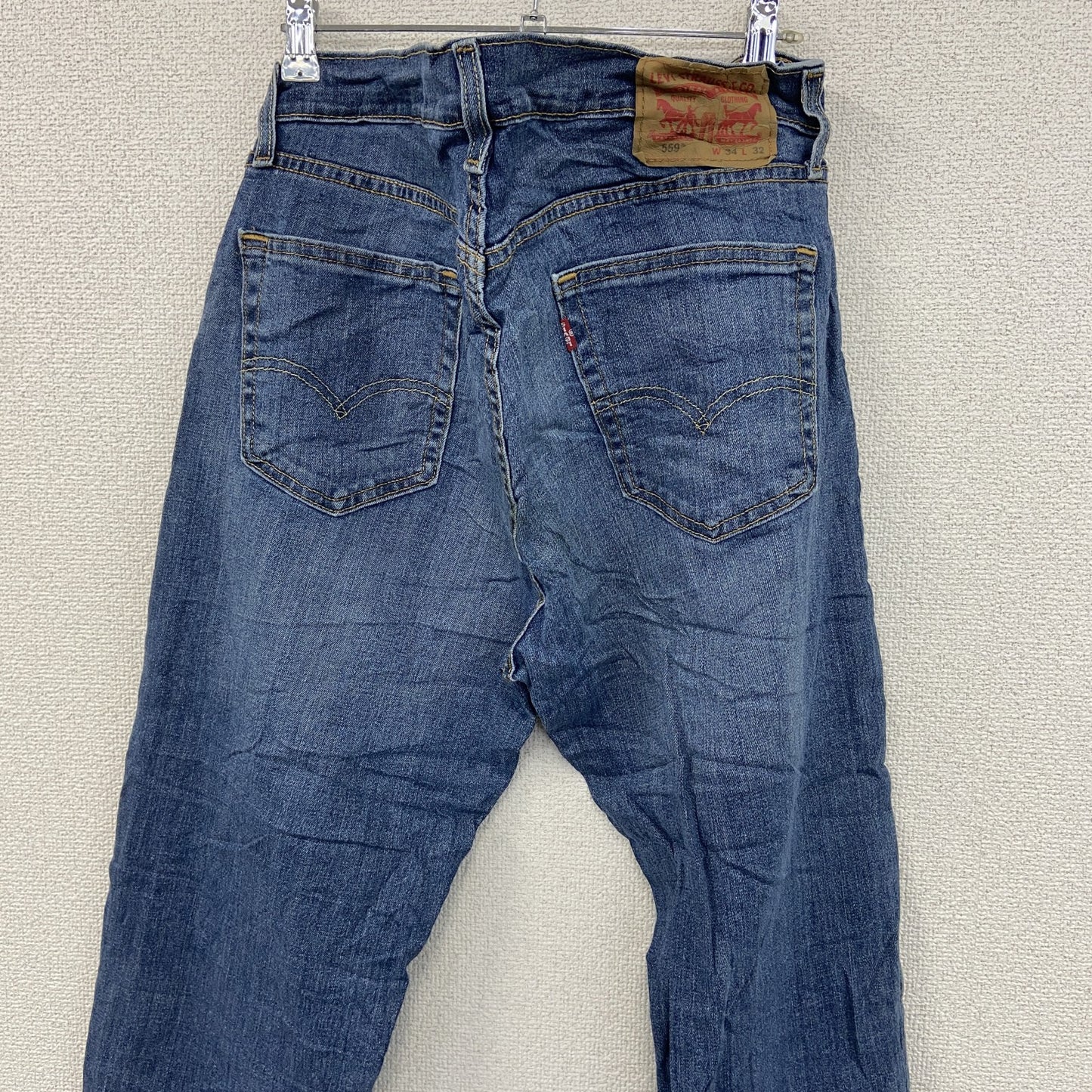 Levi’ｓ　リーバイス　559　デニムパンツ/ジーンズ　鬼ヒゲ　ジップフライ　インディゴ　W34