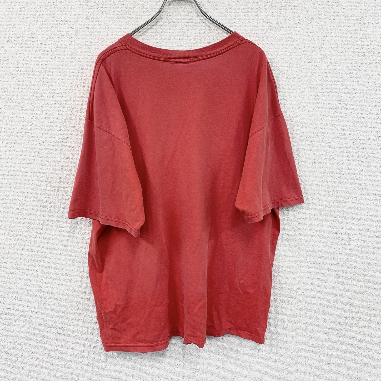 SUSPEND　サスペンド　半袖プリントTシャツ　赤　レッド　XLサイズ