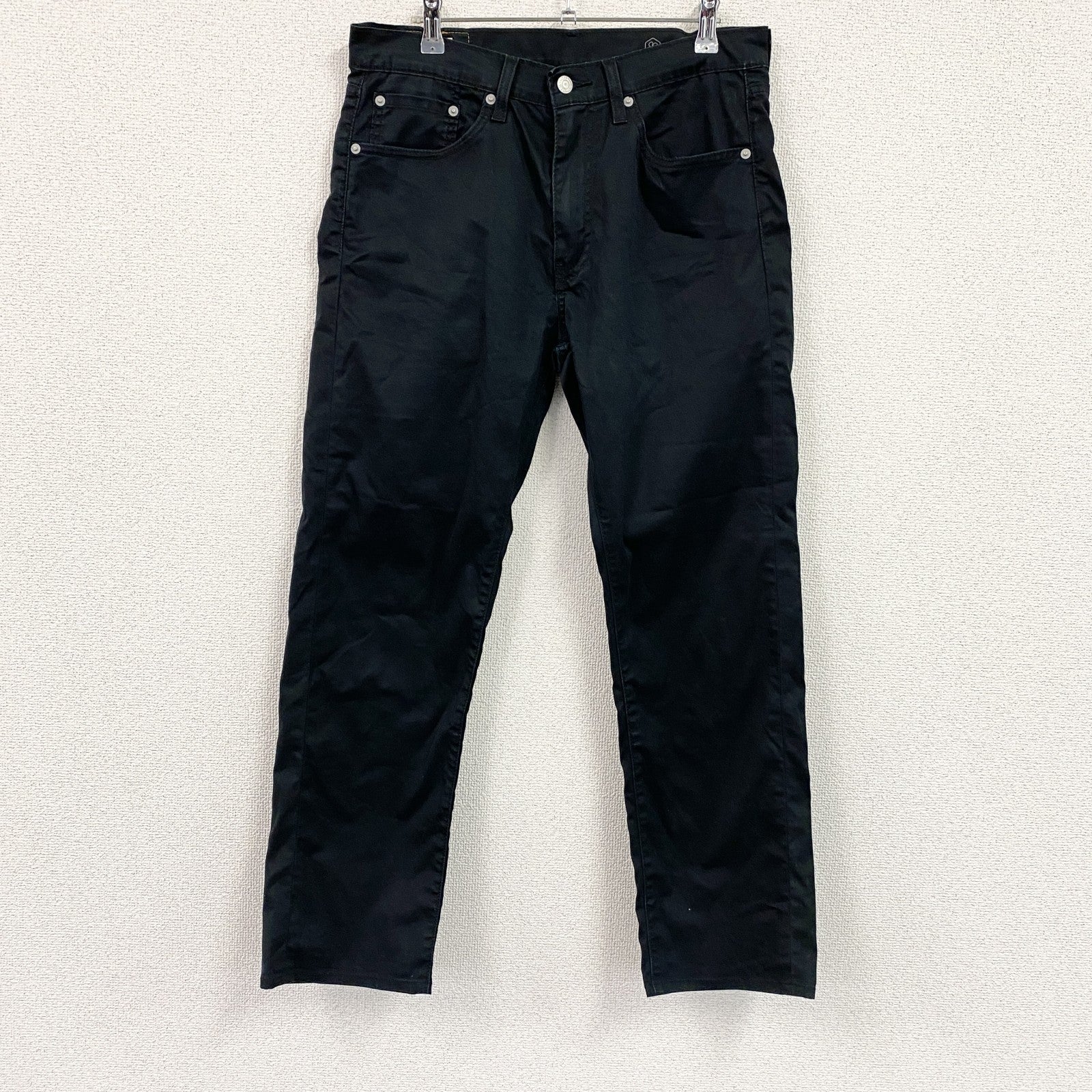 Levi's　リーバイス　505　デニムパンツジーンズ　ジップフライ　黒　ブラック　W32サイズ