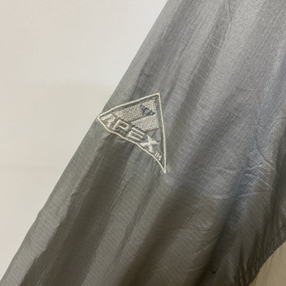 古着 used　APEX ONE　長袖カレッジナイロンジャケット　デュークブルーデビルズ　青　ビックシルエット　XLサイズ