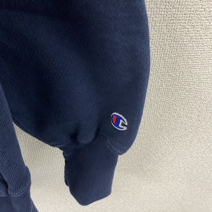 90s　Champion　チャンピオン　リバースウィーブ　スウェットパーカー/フーディー　刺繍タグ　ネイビー　XLサイズ