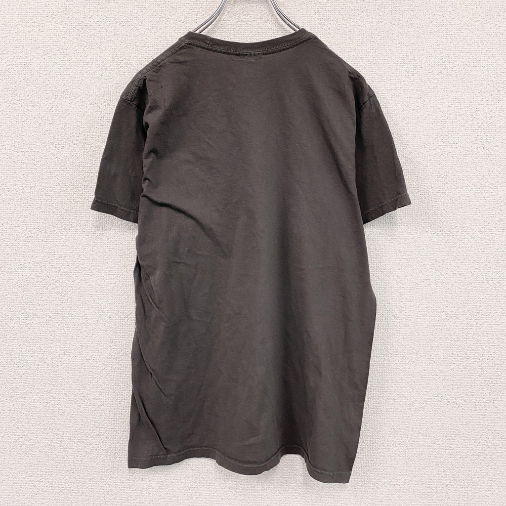 Bay Island　ウォーキングデッド　ユージーンポーター　半袖プリントTシャツ　海外ドラマ　ダークグレー　Lサイズ　