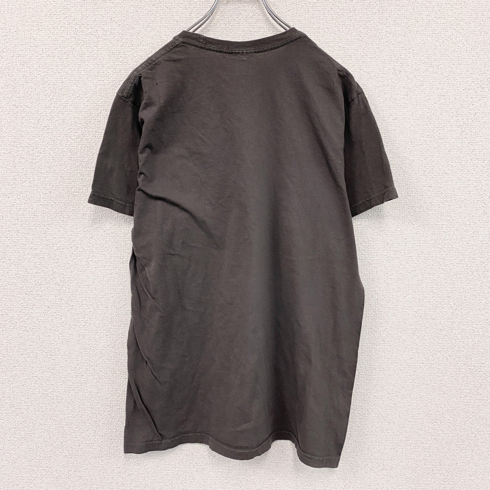 Bay Island　ウォーキングデッド　ユージーンポーター　半袖プリントTシャツ　海外ドラマ　ダークグレー　Lサイズ　