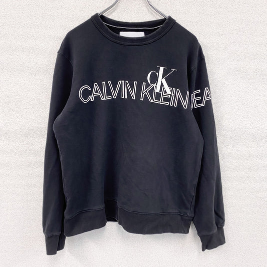 Calvin Klein Jeans　カルバンクラインジーンズ　スウェット/トレーナー　黒　ブラック　Lサイズ