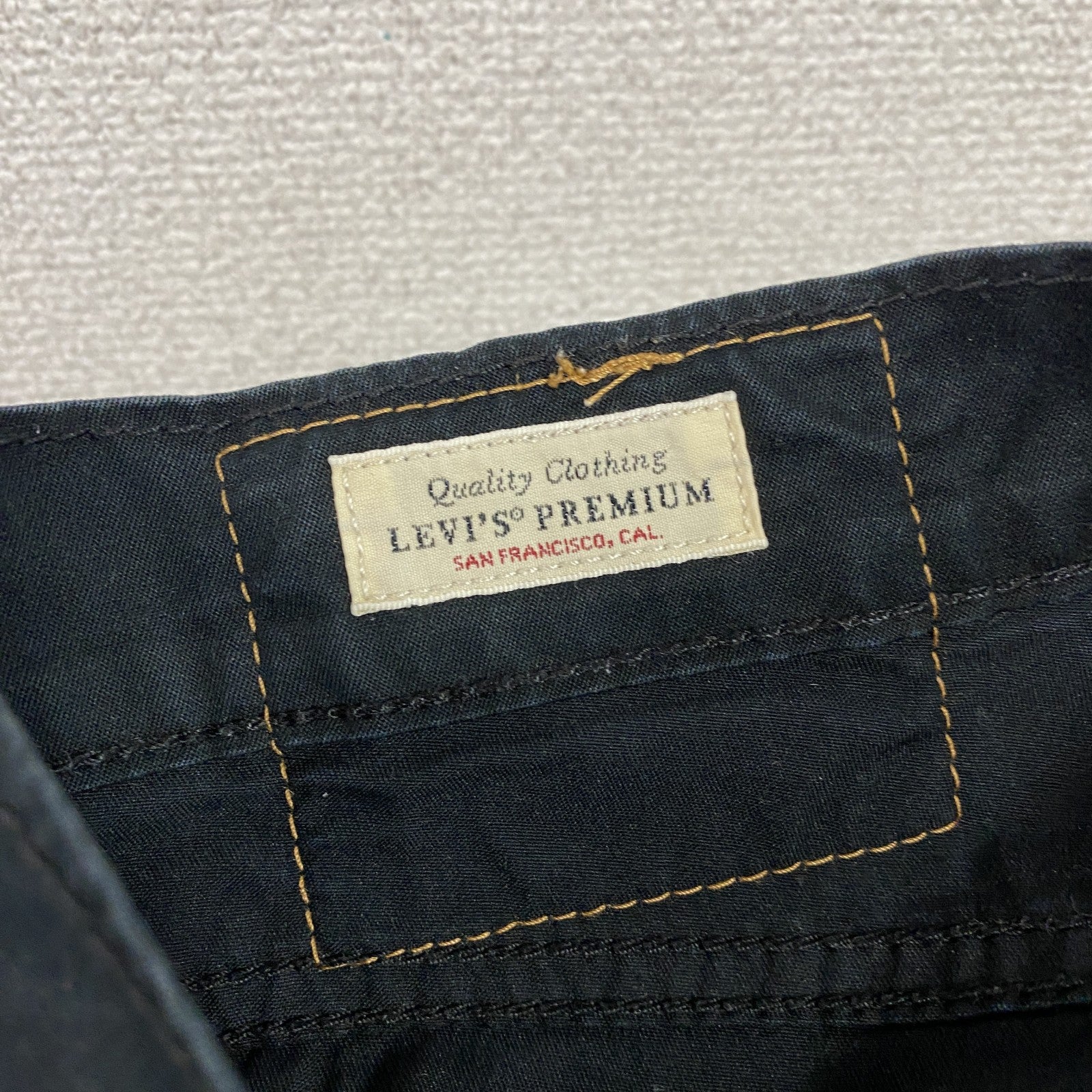 Levi's　リーバイス　505　デニムパンツジーンズ　ジップフライ　黒　ブラック　W32サイズ