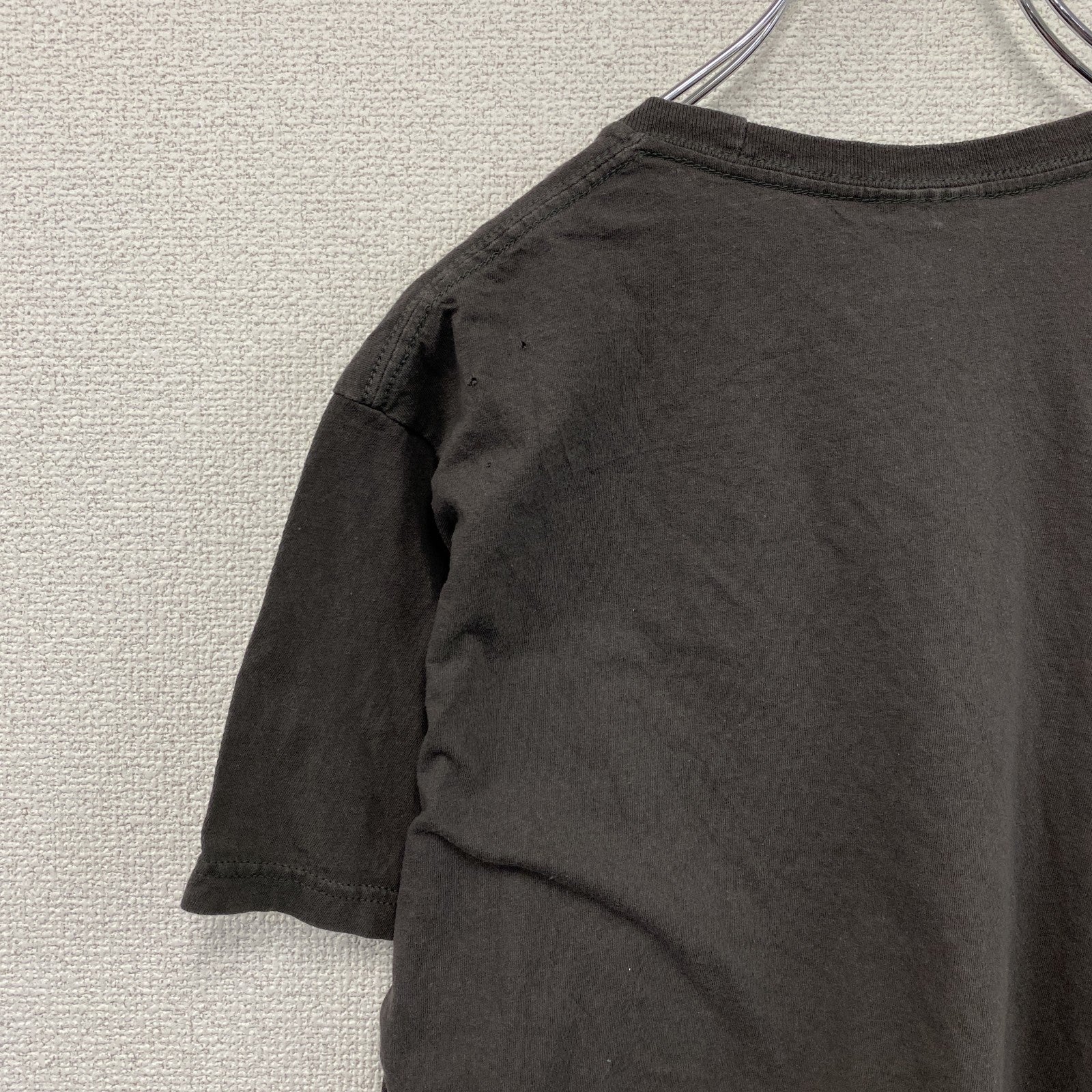 Bay Island　ウォーキングデッド　ユージーンポーター　半袖プリントTシャツ　海外ドラマ　ダークグレー　Lサイズ　
