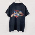 HANK JR　ハンクウィリアムズジュニア　半袖プリントTシャツ　ツアーTシャツ　バンドT　黒　ブラック　