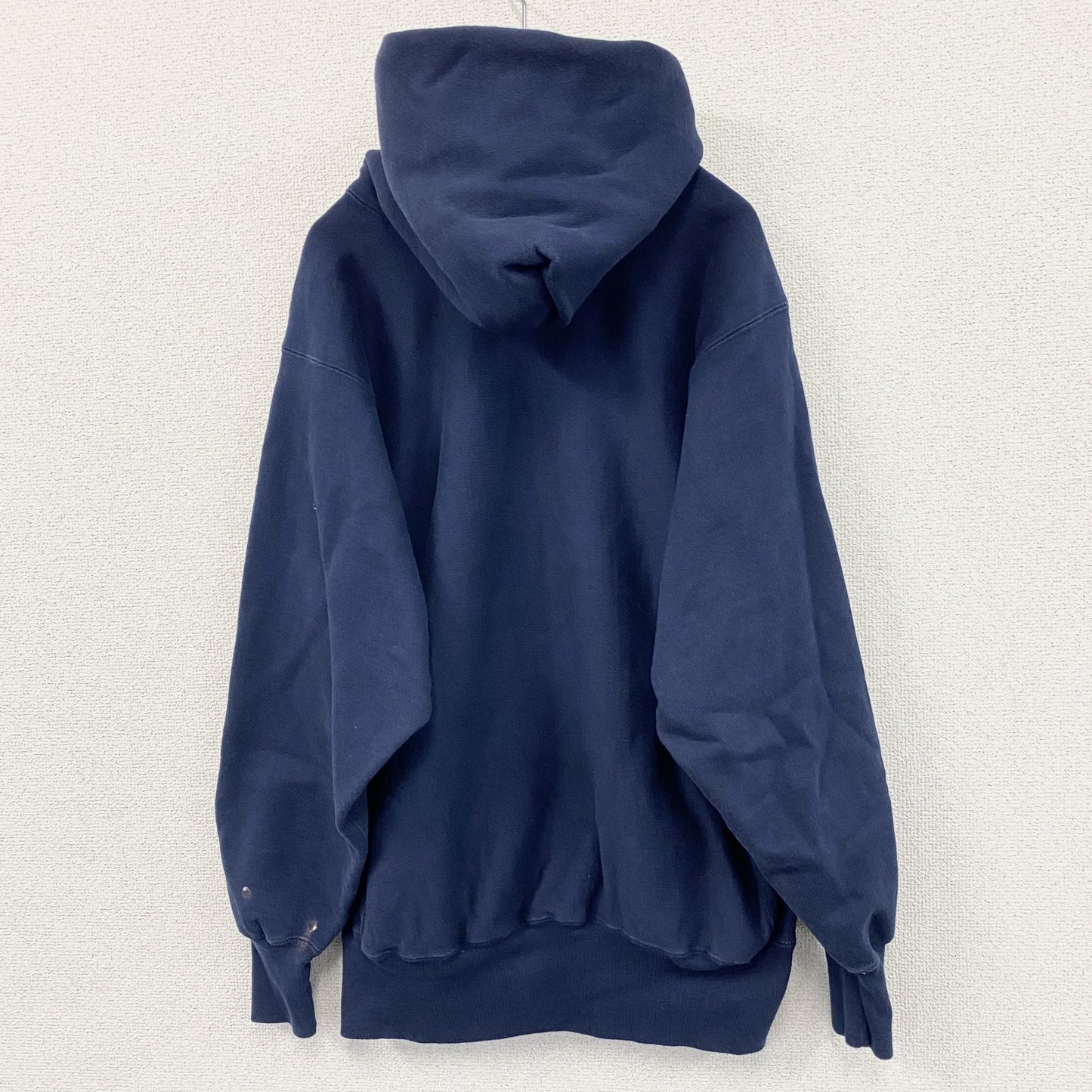 90s　Champion　チャンピオン　リバースウィーブ　スウェットパーカー/フーディー　刺繍タグ　ネイビー　XLサイズ