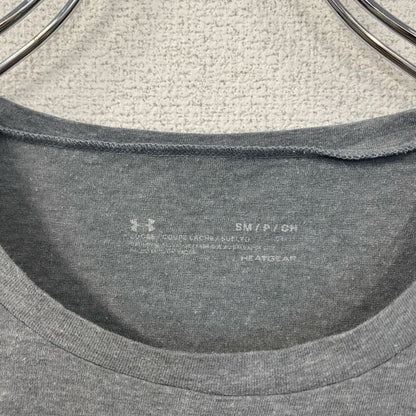 古着 used　UNDER ARMOUR　アンダーアーマー　半袖プリントTシャツ　シンシナティ　バレーボール　グレー　Sサイズ