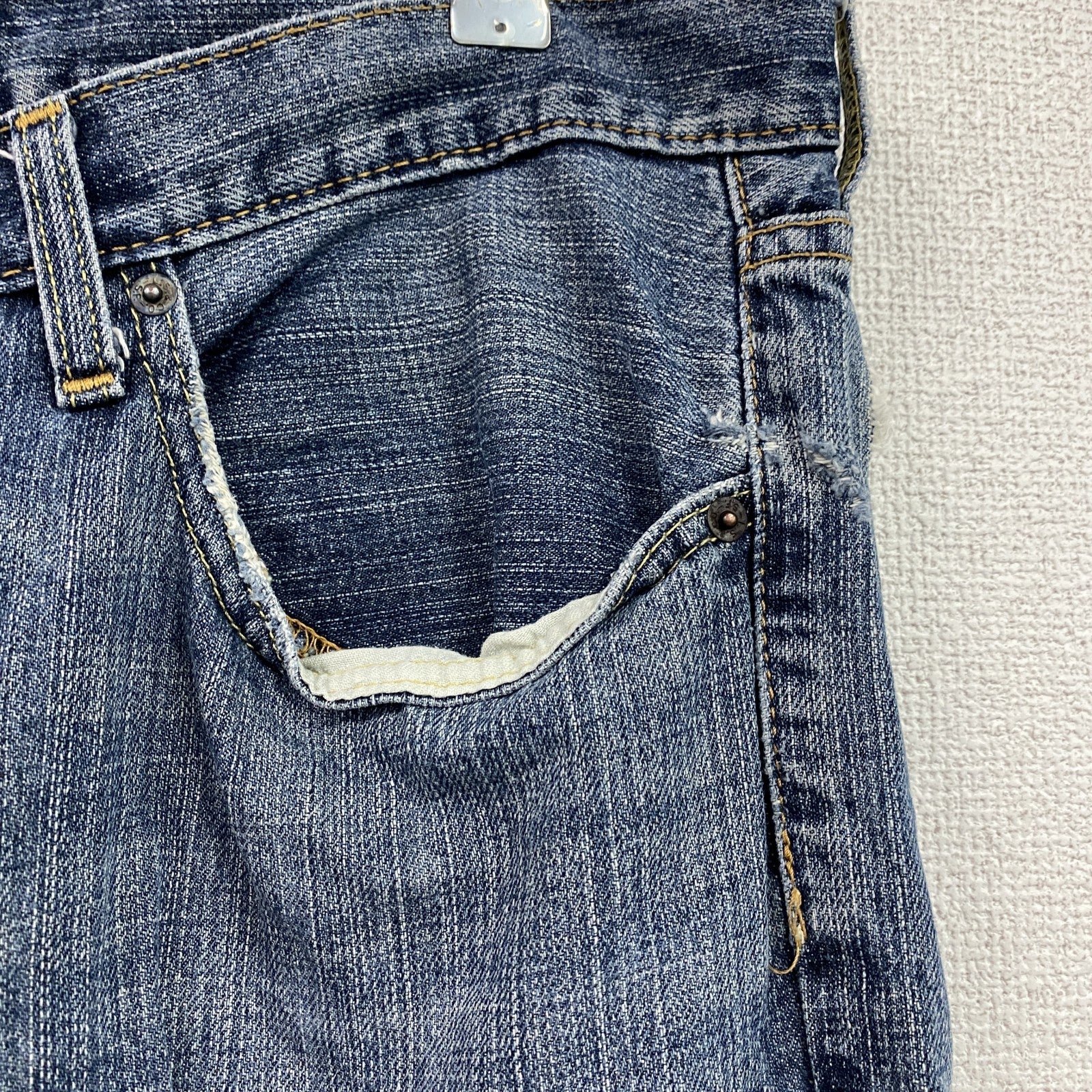 Levi's　リーバイス　559　デニムパンツジーンズ　ジップフライ　インディゴ　W34サイズ