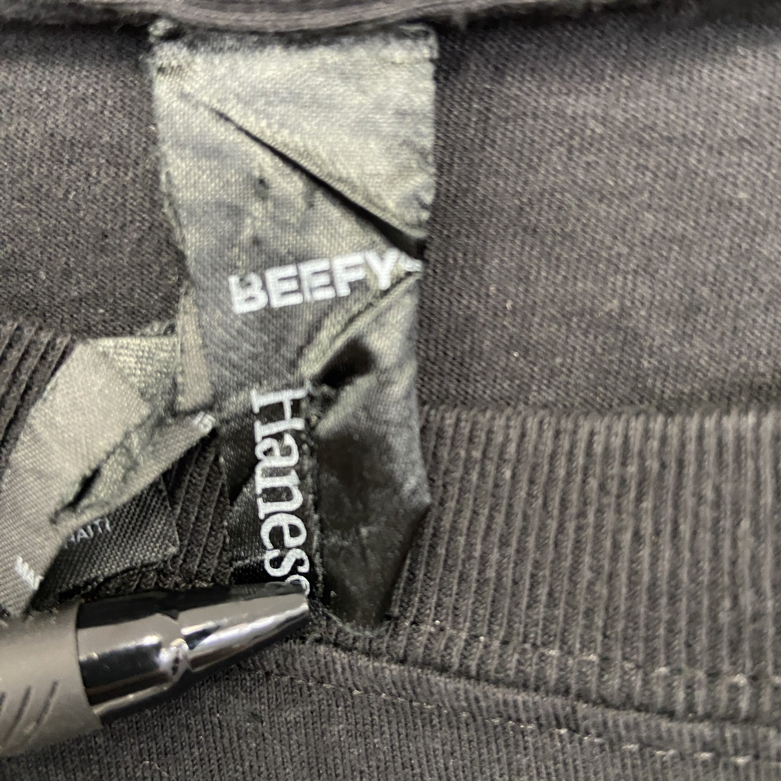古着 used　Hanes ヘインズ　半袖胸ポケット付きカレッジTシャツ　バックプリント　テキサス工科大学　黒　ブラック　Mサイズ