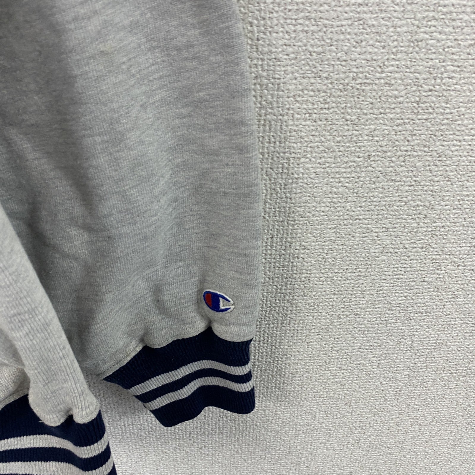 90s　Champion　チャンピオン　リバースウィーブ　スウェット/トレーナー　刺繍タグ　霜降りグレー　Lサイズ