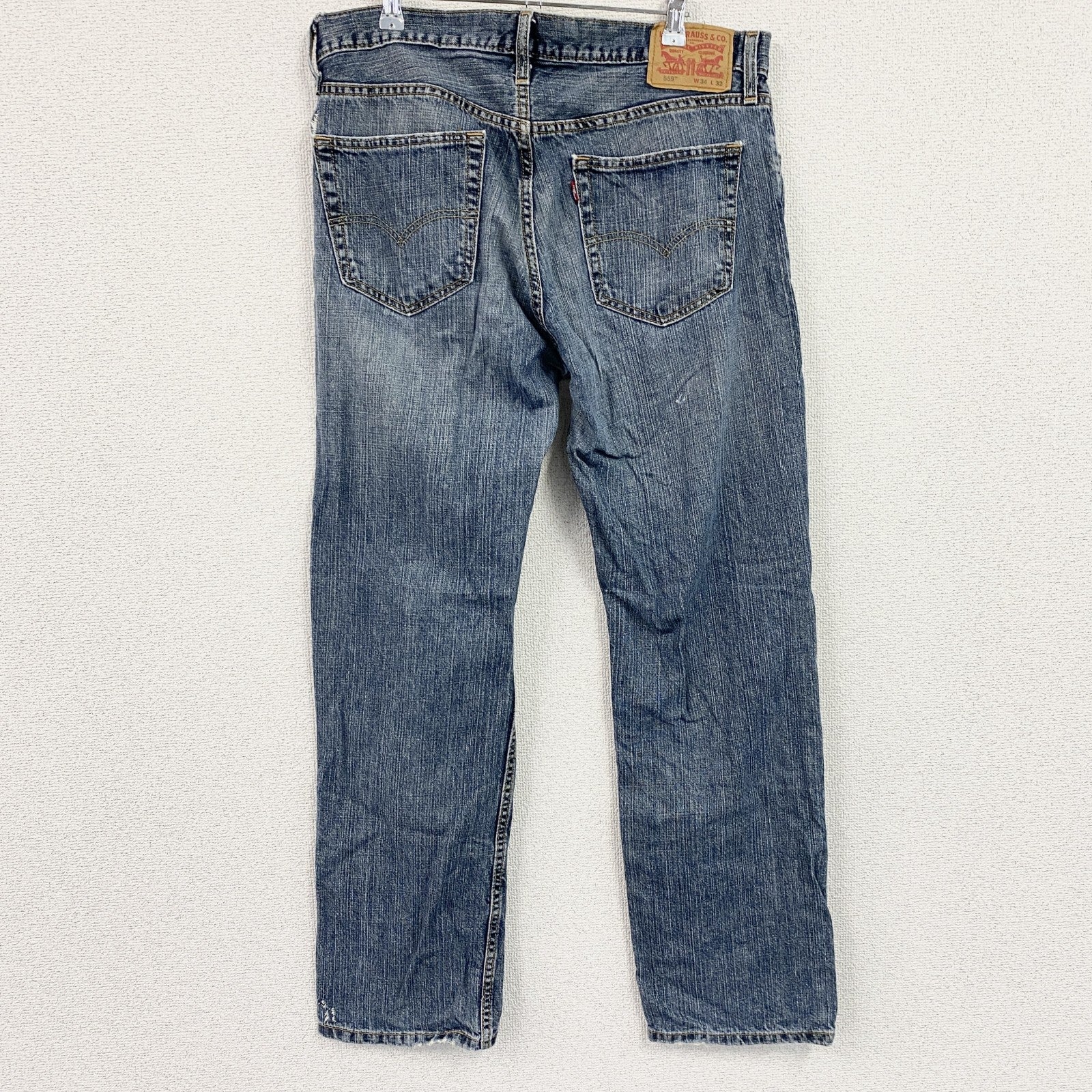 Levi's　リーバイス　559　デニムパンツジーンズ　ジップフライ　インディゴ　W34サイズ