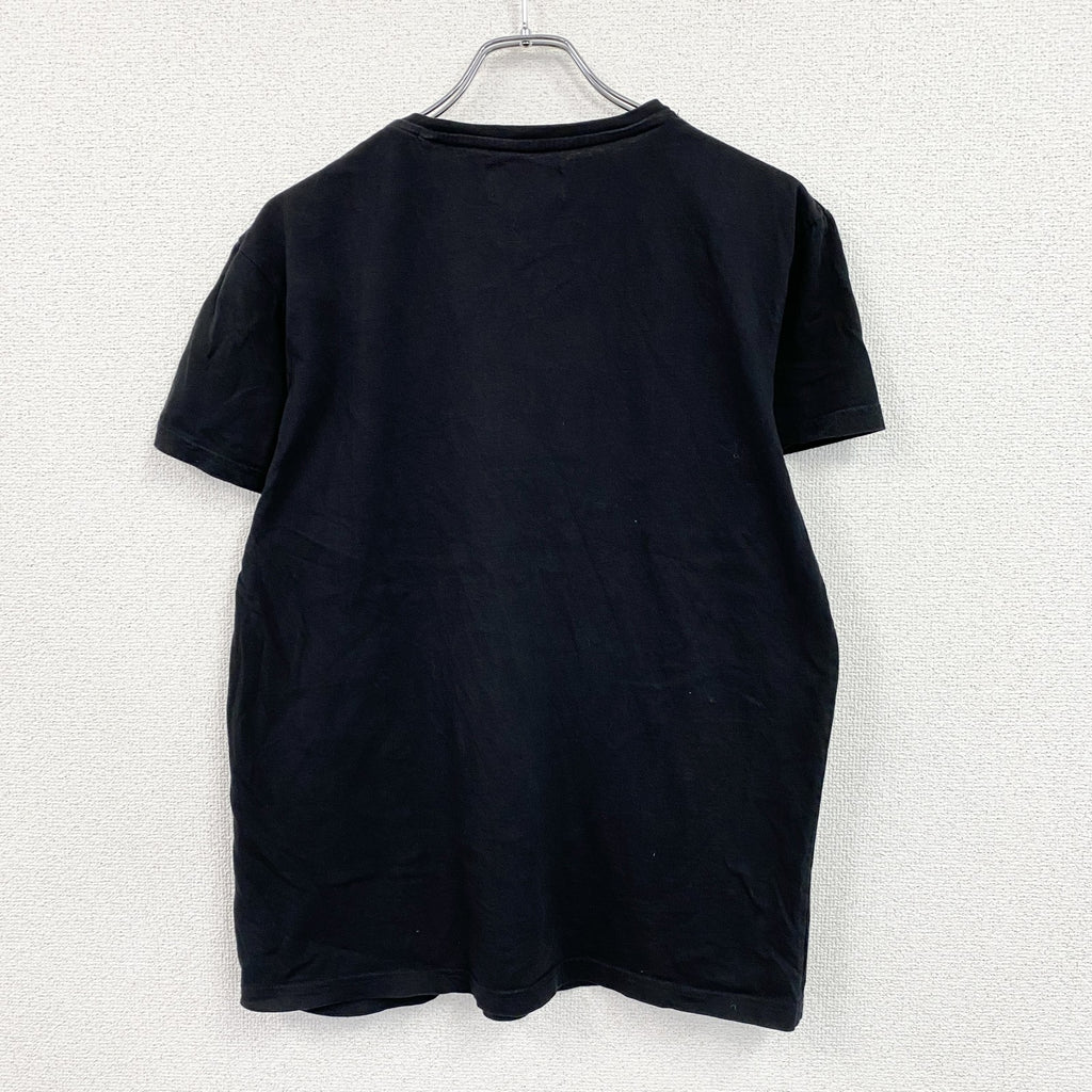 Dennis Morris　デニスモリス　RUN DMC　半袖プリントTシャツ　黒　ブラック　Lサイズ