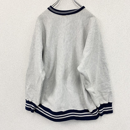 90s　Champion　チャンピオン　リバースウィーブ　スウェット/トレーナー　刺繍タグ　霜降りグレー　Lサイズ