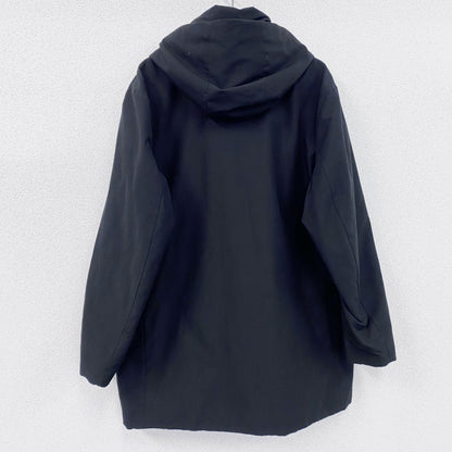 ユニクロ　UNIQLO　ハイブリッドダウンコート　ダウンジャケット　ダウン90%　黒　ブラック　2XLサイズ