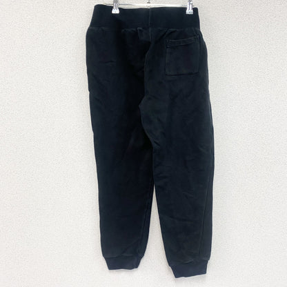 Champion　チャンピオン　リバースウィーブ　スウェットパンツ　ヘビーウエイト　ワッペン　現行　黒　ブラック　Lサイズ