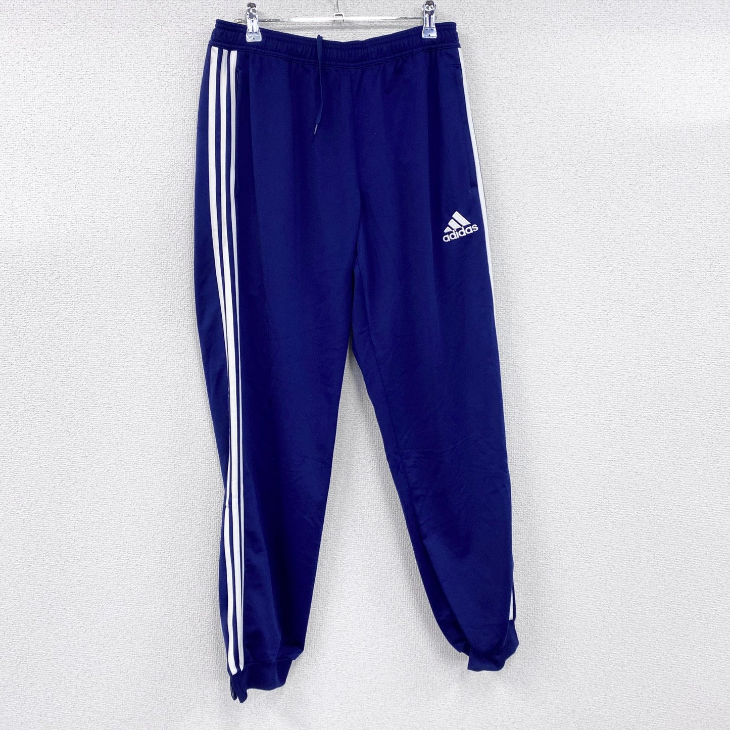 adidas　アディダス　トラックパンツ/ジャージ　パフォーマンスロゴ　青　ブルー　